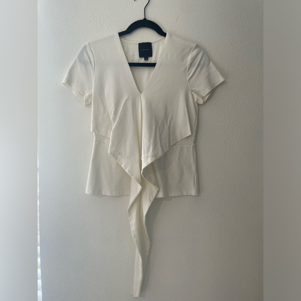 Alex Marie white blouse
